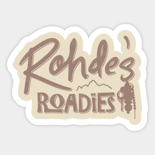 Rohde's Roadies Sticker